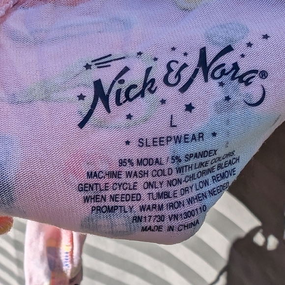 Nick and Nora pajama set - Picture 2 of 3